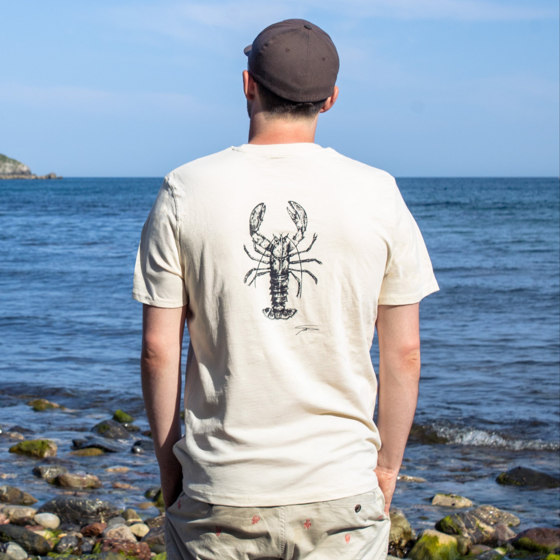 Lobster Cotton T-Shirt