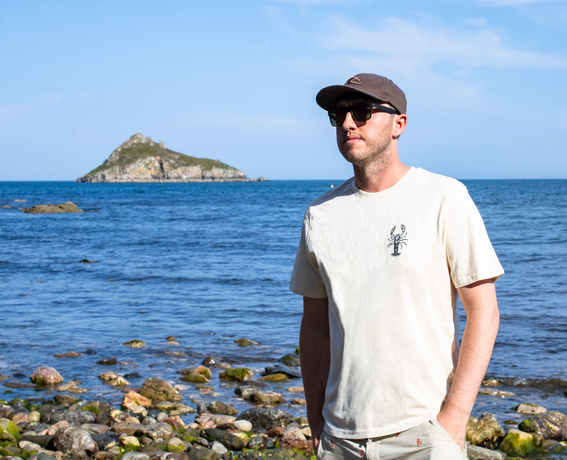 Lobster Cotton T-Shirt
