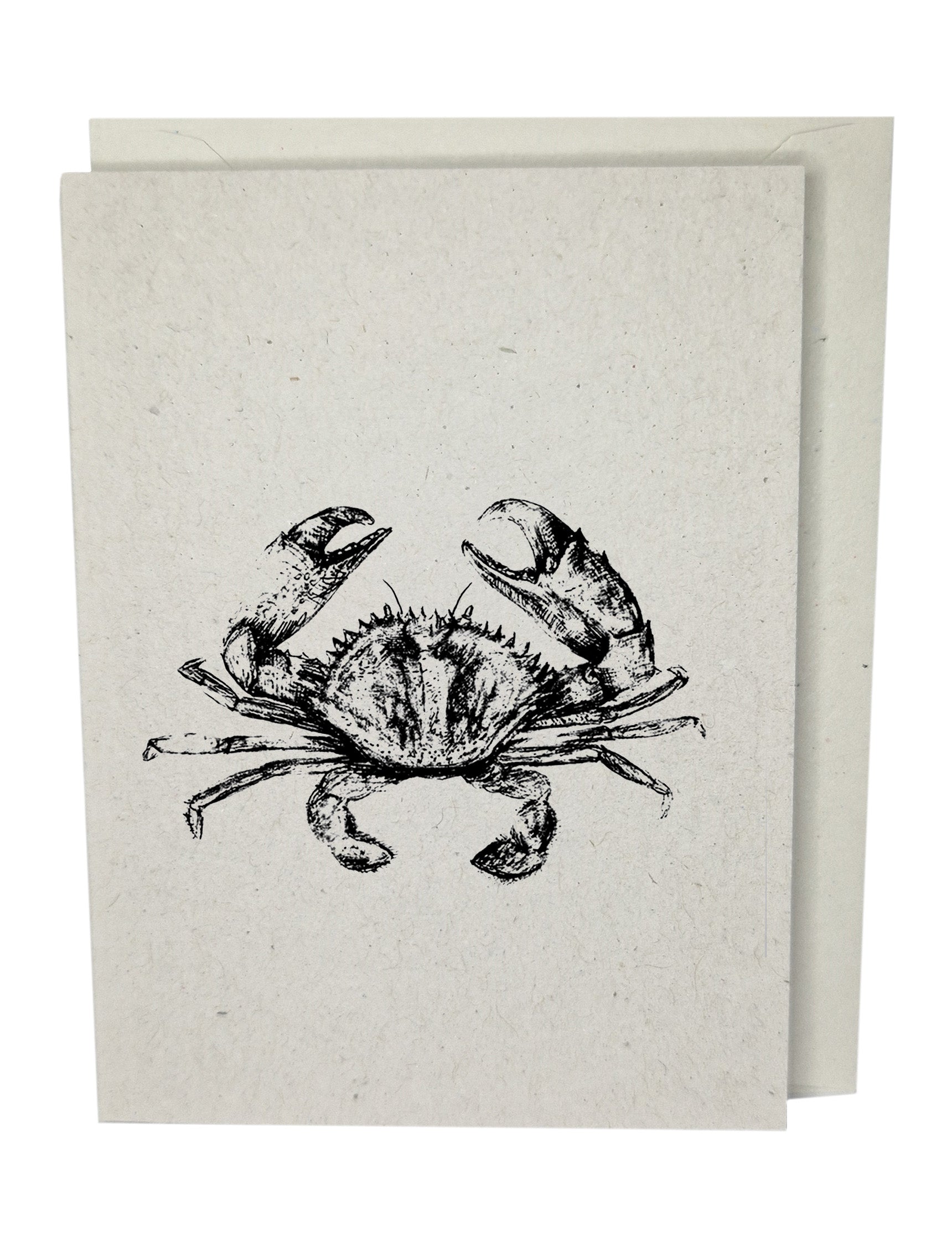 Crab Greeting Card A7