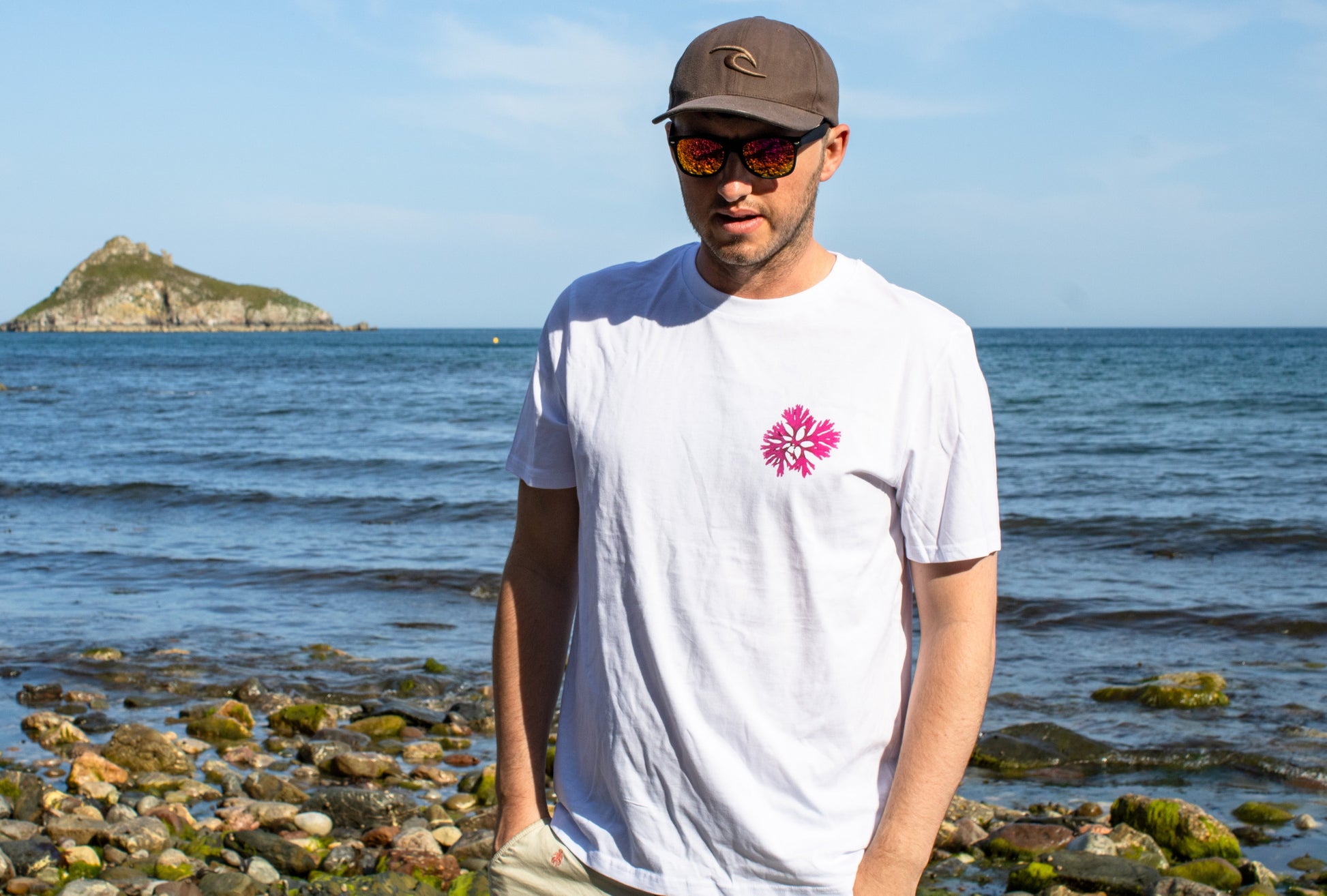 Dart Seaweed Cotton T-Shirt