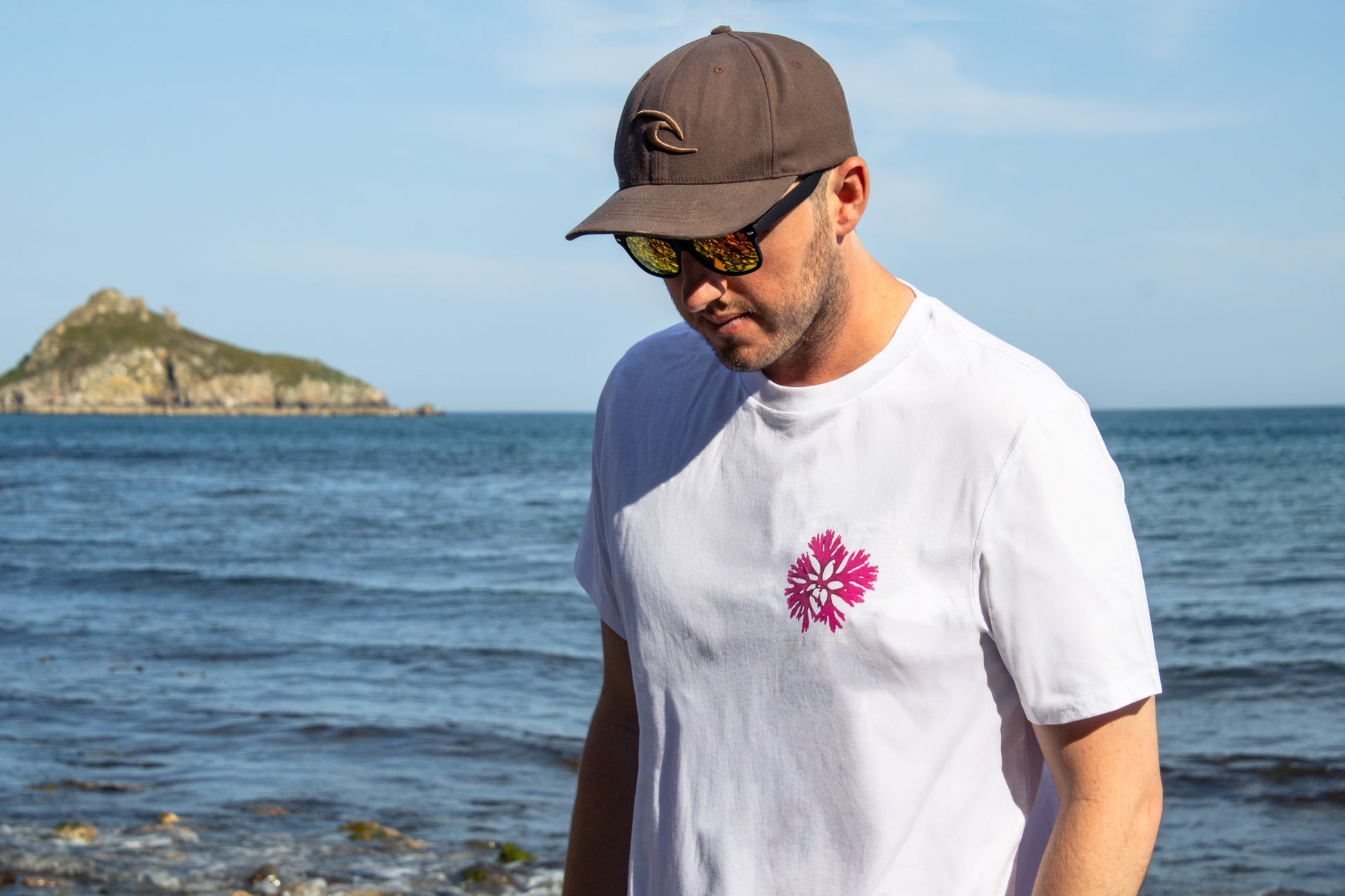 Dart Seaweed Cotton T-Shirt